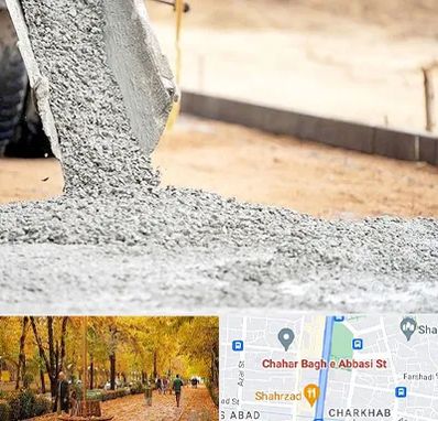 فروش شن و ماسه در چهارباغ اصفهان 