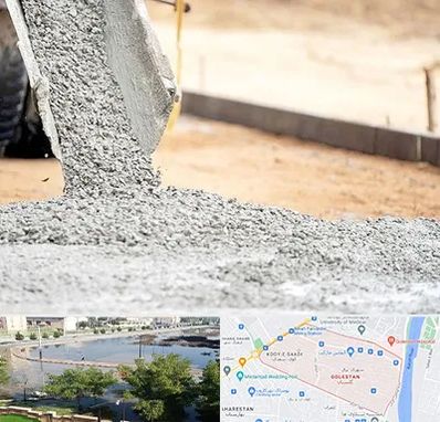 فروش شن و ماسه در گلستان اهواز 