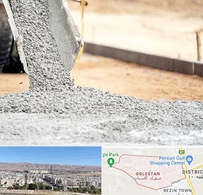 فروش شن و ماسه در شهرک گلستان شیراز 