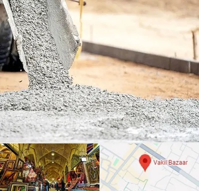 فروش شن و ماسه در بازار وکیل شیراز