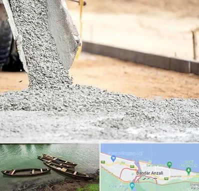 فروش شن و ماسه در بندر انزلی