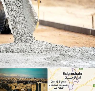 فروش شن و ماسه در اسلامشهر