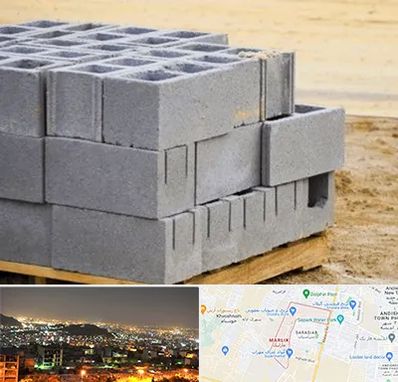فروش بلوک سیمانی در مارلیک کرج 