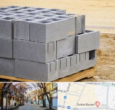 فروش بلوک سیمانی در تربیت تبریز