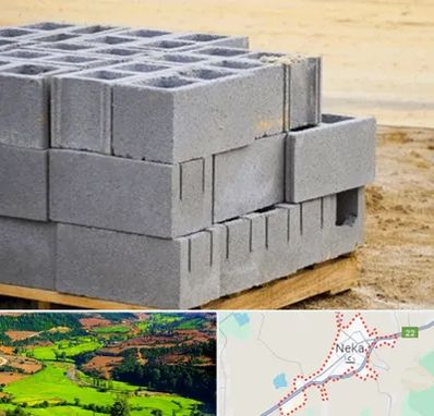 فروش بلوک سیمانی در نکا