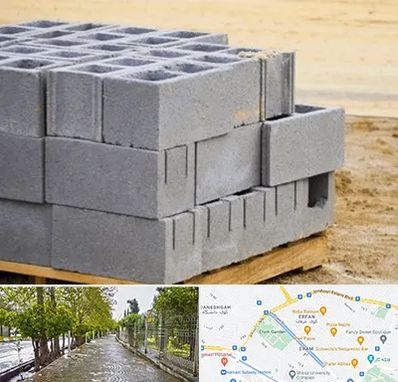 فروش بلوک سیمانی در خیابان ارم شیراز 