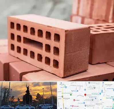 فروش آجر در میدان حر 