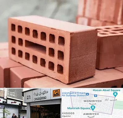 فروش آجر در منیریه 