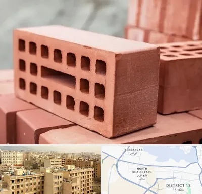فروش آجر در جنوب غرب تهران