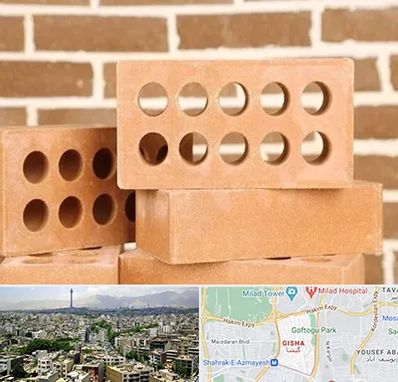 فروش آجر نسوز در گیشا 