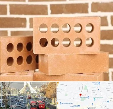 فروش آجر نسوز در خیابان آزادی 