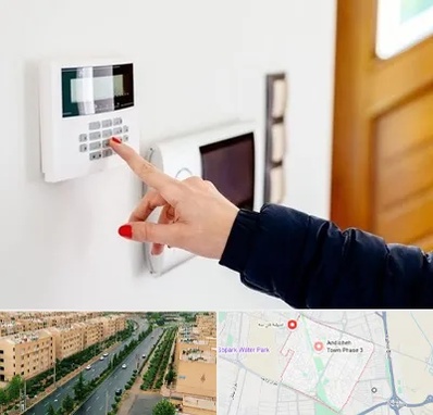 فروش دزدگیر اماکن در فاز سه اندیشه
