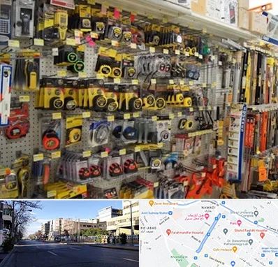 عمده فروشی ابزار آلات در خیابان ملاصدرا شیراز 