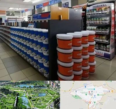 فروشگاه رنگ ساختمانی در بجنورد