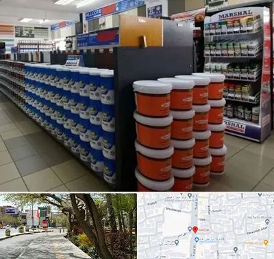 فروشگاه رنگ ساختمانی در خیابان توحید اصفهان 