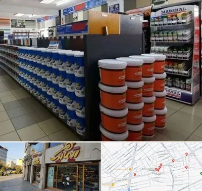 فروشگاه رنگ ساختمانی در عطاران قم