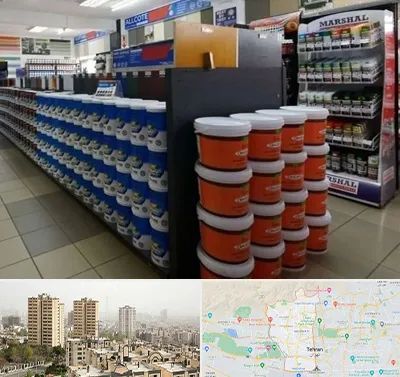 فروشگاه رنگ ساختمانی در منطقه 5 تهران 
