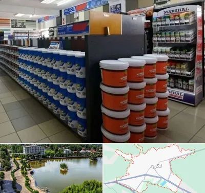 فروشگاه رنگ ساختمانی در لنگرود