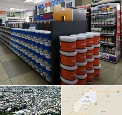 فروشگاه رنگ ساختمانی در شاهرود