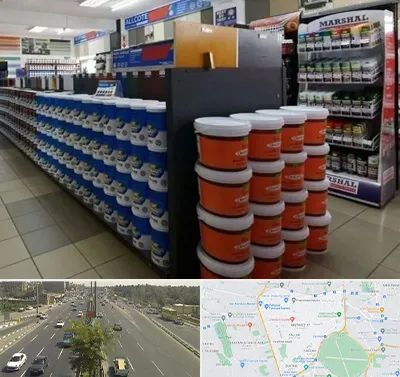 فروشگاه رنگ ساختمانی در منطقه 17 تهران 