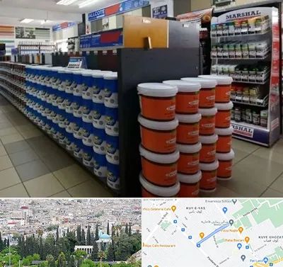 فروشگاه رنگ ساختمانی در محلاتی شیراز 