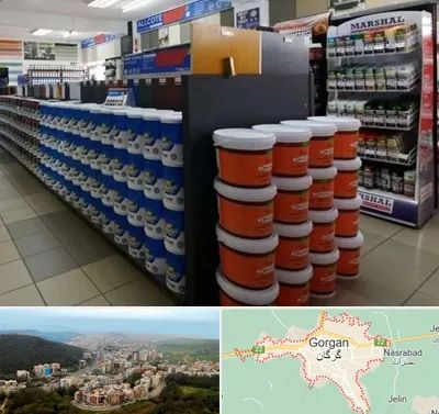 فروشگاه رنگ ساختمانی در گرگان