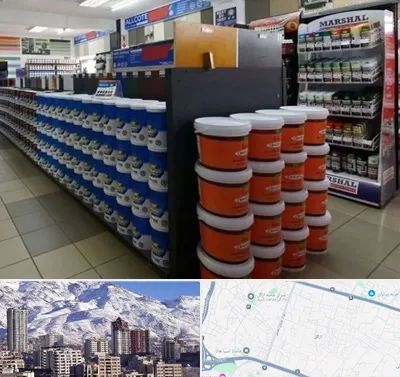 فروشگاه رنگ ساختمانی در ازگل