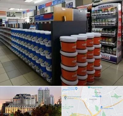 فروشگاه رنگ ساختمانی در فرشته 