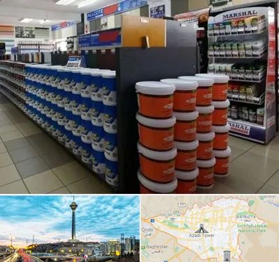 فروشگاه رنگ ساختمانی در تهران