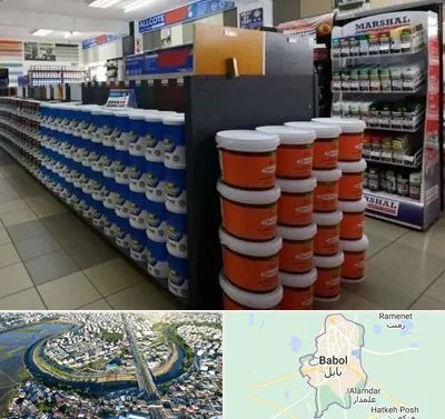 فروشگاه رنگ ساختمانی در بابل