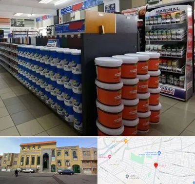 فروشگاه رنگ ساختمانی در زنبیل آباد قم