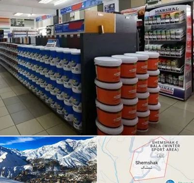 فروشگاه رنگ ساختمانی در شمشک