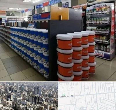 فروشگاه رنگ ساختمانی در جیحون