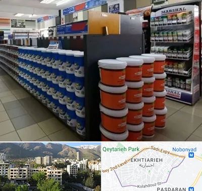فروشگاه رنگ ساختمانی در اختیاریه 