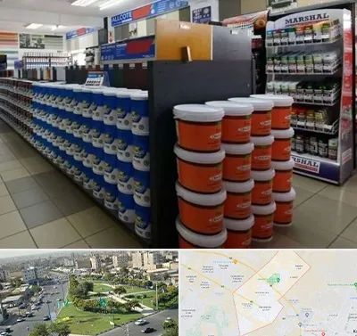 فروشگاه رنگ ساختمانی در کمال شهر کرج 
