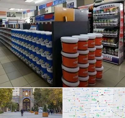 فروشگاه رنگ ساختمانی در منطقه 12 تهران 