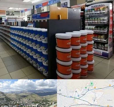 فروشگاه رنگ ساختمانی در رودهن