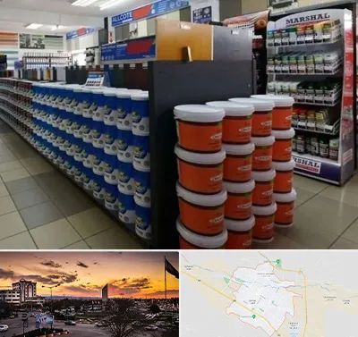 فروشگاه رنگ ساختمانی در قوچان