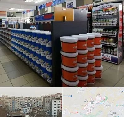 فروشگاه رنگ ساختمانی در محمد شهر کرج 