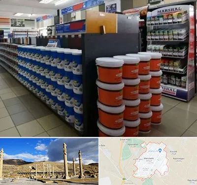 فروشگاه رنگ ساختمانی در مرودشت