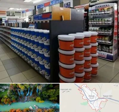 فروشگاه رنگ ساختمانی در دورود