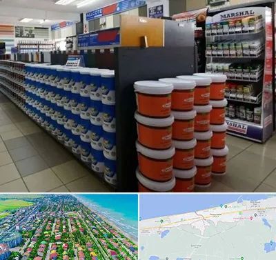 فروشگاه رنگ ساختمانی در فریدونکنار