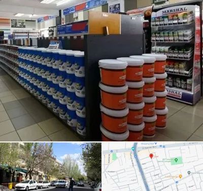 فروشگاه رنگ ساختمانی در کوی فیروز تبریز