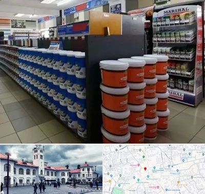 فروشگاه رنگ ساختمانی در میدان شهرداری رشت 