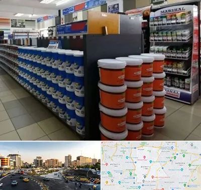 فروشگاه رنگ ساختمانی در منطقه 7 تهران 