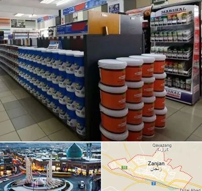 فروشگاه رنگ ساختمانی در زنجان