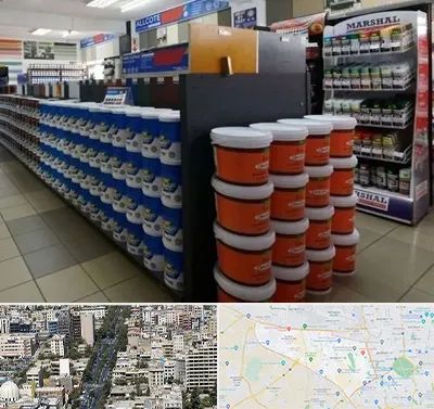 فروشگاه رنگ ساختمانی در منطقه 18 تهران 