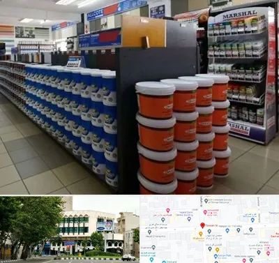 فروشگاه رنگ ساختمانی در طالقانی 