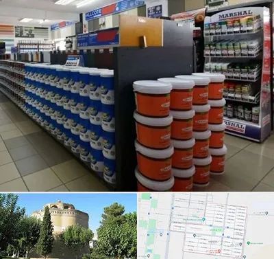 فروشگاه رنگ ساختمانی در مرداویج اصفهان 