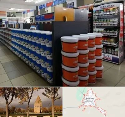 فروشگاه رنگ ساختمانی در تویسرکان